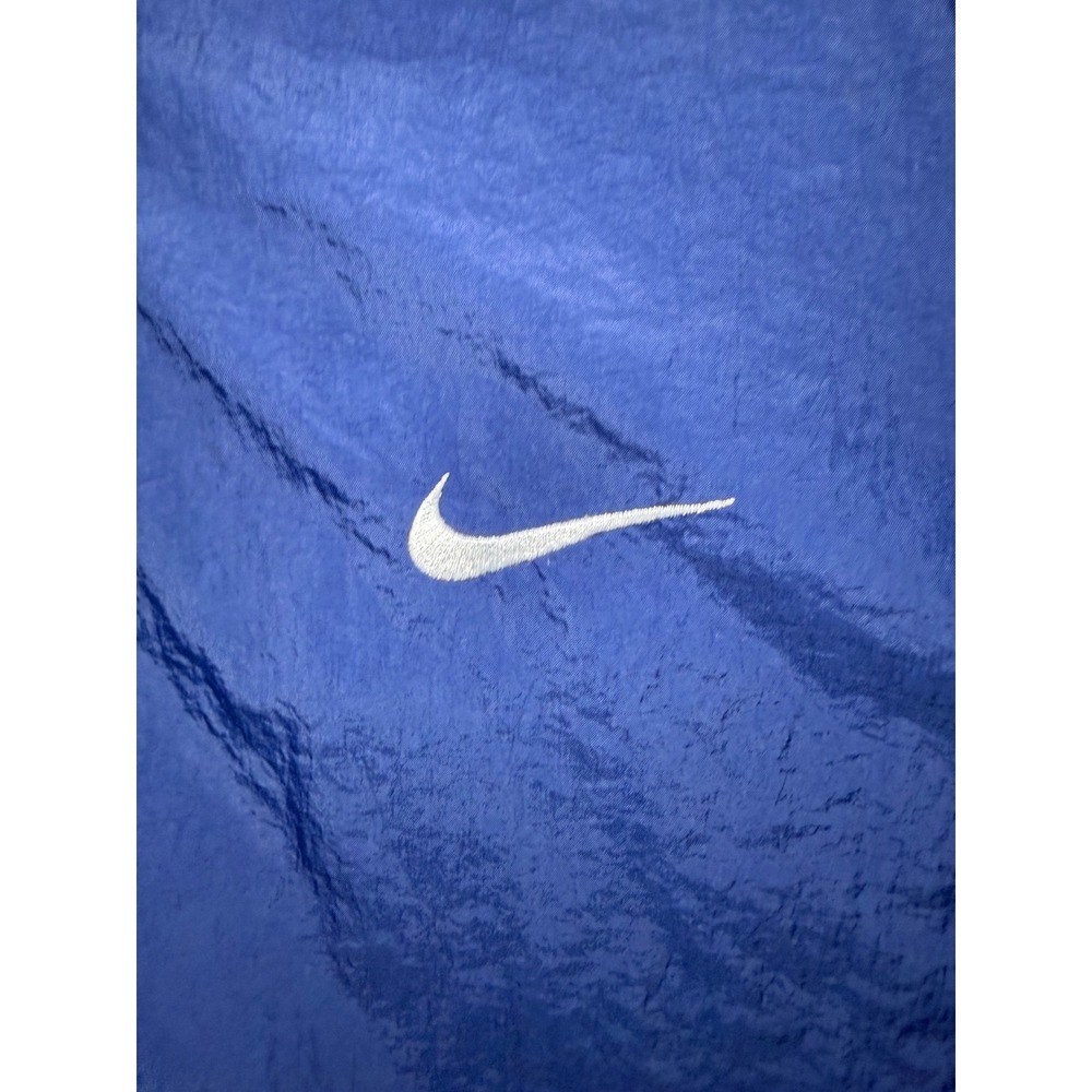 Vintage Nike Pullover Windbreaker Men XXL Navy Blue V-Neck - Picture 6 of 8